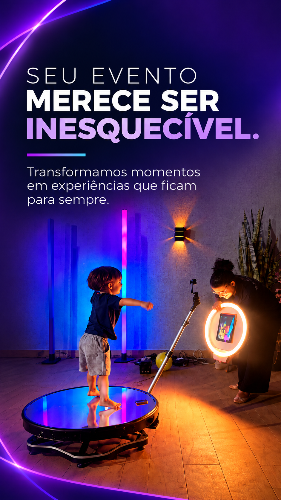 O Seu Evento Inesquecível